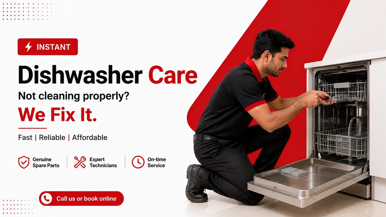 Dishwasher repair service